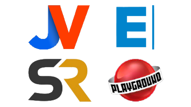 Logo Screenrant, JV, Playground, Eurogamer