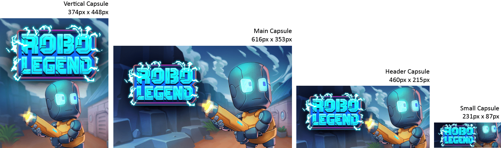 Capsules for Robo Legend